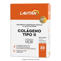 Lavitan Colágeno Tipo II Não Hidrolisado 30 Cápsulas