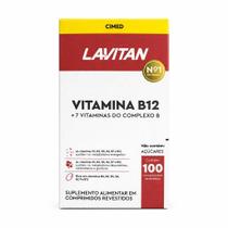 Lavitan Complexo B Vitamina B12 + 7 Vitaminas Suplemento Alimentar 100 Comprimidos Cimed