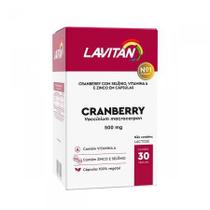 Lavitan Cranberry 500mg Com 30 Cápsulas - Cimed