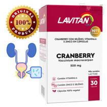 LAVITAN CRANBERRY 500mg - Infecção urinária - CIMED