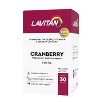 Lavitan Cranberry com 30 Capsulas 0 Autentic0 Cimed