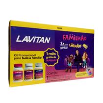 Lavitan Familhão Kit AZ Mulher+AZ Original+Vitaminas Kids