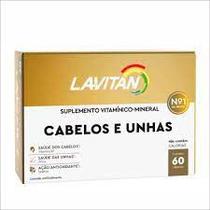 Lavitan Hair C/60 Caps Vitamina Para Cabelos E Unhas Biotina -1 UNIDADE