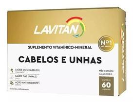 Lavitan Hair C/60 Cáps Vitamina Para Cabelos E Unhas