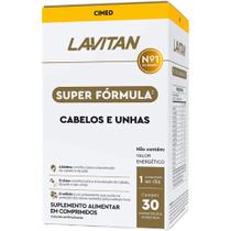 Lavitan Hair Super Formula Cabelos E Unhas C/30 Cpr Revestid - CIMED