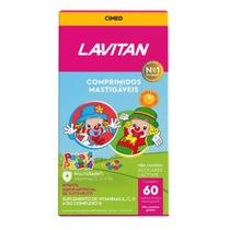 Lavitan Infantil 60 Cp Mastigáveis Tutti Frutti - Cimed