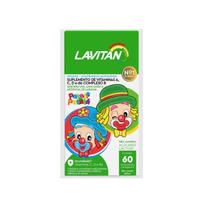 Lavitan Infantil Patati Patata sabor Laranja com 60 comprimidos
