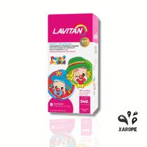 Lavitan Infantil Xarope de Tutifrut Vitaminas crianças saude