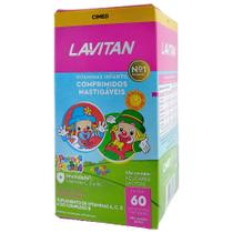 Lavitan Kids 60 Comp Mastigaveis Tutti-Frutti