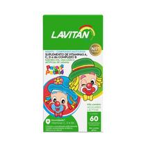 Lavitan kids 60 comprimidos uva, lima-limão e laranja