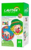 Lavitan Kids Infantil Sabor Frutas 60 Comp Mastigáveis