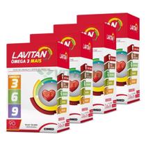 Lavitan Kit 4x Omega Mais 3 6 9 90 Caps