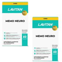 Lavitan Kit Com 2 Memo Neuro Com 60 Comprimidos Revestidos