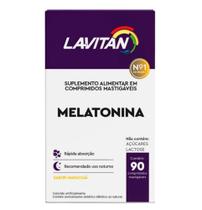 Lavitan Mela tonina - 90 Comprimidos Mastigáveis Sabor Maracujá - Cimed