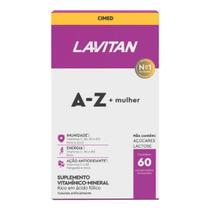 Lavitan Mulher 90 cp Multivitaminico AZ Completo Vitamina de A a Zinco com Biotina Fórmula Balanceada