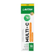 Lavitan Multi+c Tradicional Guarana com 10 Comprimidos Efervescentes- Cimed
