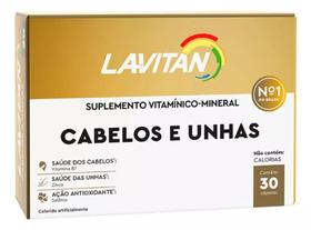 Lavitan Multivitamínico Cabelos e Unhas - 60 Comprimidos