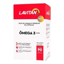 Lavitan Omega 3, 6 E 9 Oléo De Linhaça E Gergelim - Cimed
