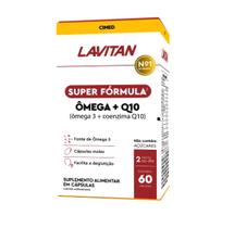 Lavitan Ômega 3 + Coezima Q10 com 60 cps
