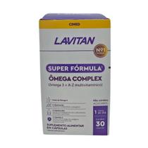 Lavitan Super Formula Ômega Complex Cimed 30 Capsulas
