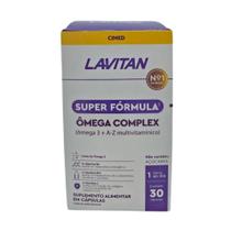Lavitan Super Formula Ômega Complex Cimed 30 Capsulas Lavitan Super Formula Ômega Complex Cimed 30 Capsulas