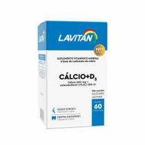 Lavitan Suplemento Vitamínico Cálcio + D3 com 60 Comprimidos - Cimed