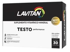 Lavitan Testo Performace 30 Comprimidos Revistidos - Cimed