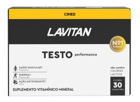 Lavitan Testo Performance C/30 Comprimidos - Cimed