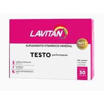 Lavitan Testo Performance Mulher 30 Comprimidos Sabor Natural