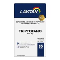 Lavitan Triptofano 600 Mg 30 Cápsulas Cimed