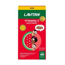 Lavitan vit c infantil 60 comp mastigaveis melancia
