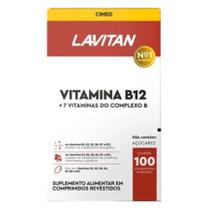 Lavitan Vitamina B12 Complexo B com 100 Comprimidos