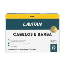 Lavitan Vitamina Cabelo e Barba Homem 60 cps - Cimed