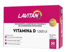 Lavitan Vitamina D 1000UI 30 Comprimidos