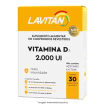 Lavitan Vitamina D 2.000 UI Com 30 Comprimidos Revestidos