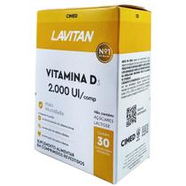 Lavitan Vitamina D 2000UI 30comp - Cimed Sem Sabor
