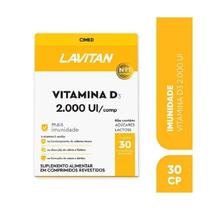 Lavitan Vitamina D3 2000ui C/30 Comprimidos Cimed