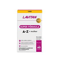 Lavitan Vitamina Super Fórmula A-Z Mulher 60 Comprimidos Lavitan Vitamina Super Fórmula A-Z Mulher 60 Comprimidos