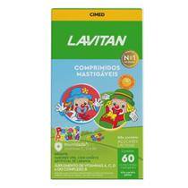 Lavitan Vitaminas Infantil 60 Compimidos Suplemento Alimentar