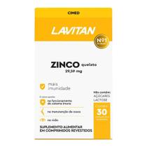 Lavitan zinco 29,59mg com 30 comprimidos