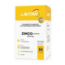Lavitan Zinco Quelato Mais Imunidade Cimed 30 Comprimidos . Original