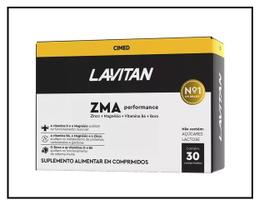 Lavitan ZMA Performance Com 30 Comprimidos - Cimed