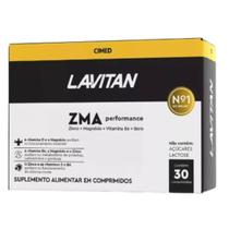 Lavitan Zma Performance Testo Multivitaminico Balanceado para Homens Zinco Boro Magnesio Vitamina B6 30 Comprimidos