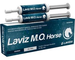Laviz Mo Horse Lavizoo 2 x40g Suplemento De Vitaminas Cavalo