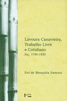 Lavoura Canavieira, Trabalho Livre e Cotidiano: Itu, 1780-1830 - Edusp