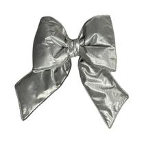 Lazo Navideño Plateado Metálico Vickerman 30 x 38 cm Lazo Navideño Plateado Metálico Vickerman 30 x 38 cm