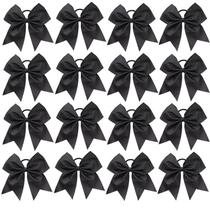 Lazos de Pelo Brillantes Cheer Hipcheer Negro 16 unidades para Niñas Lazos de Pelo Brillantes Cheer Hipcheer Negro 16 unidades para Niñas