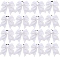 Lazos de Pelo Brillantes Hipcheer Blanco 16 piezas para Niñas Lazos de Pelo Brillantes Hipcheer Blanco 16 piezas para Niñas