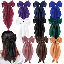 Lazos para el Pelo Mlurcu para Mujeres y Niñas Paquete de 10 Piezas de Cinta Satinada Sedosa