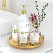 Lazy Susan Oroyutor 9 em madeira de carvalho dourado para tampo de mesa